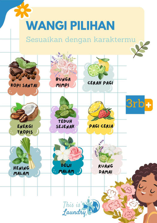 Pilih Sendiri Wangimu This is Laundry
