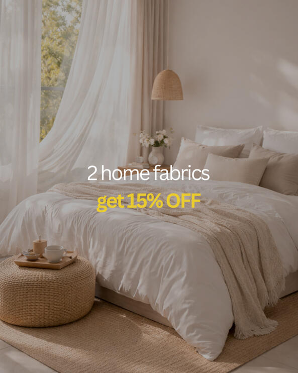 Diskon 15% Home Fabric