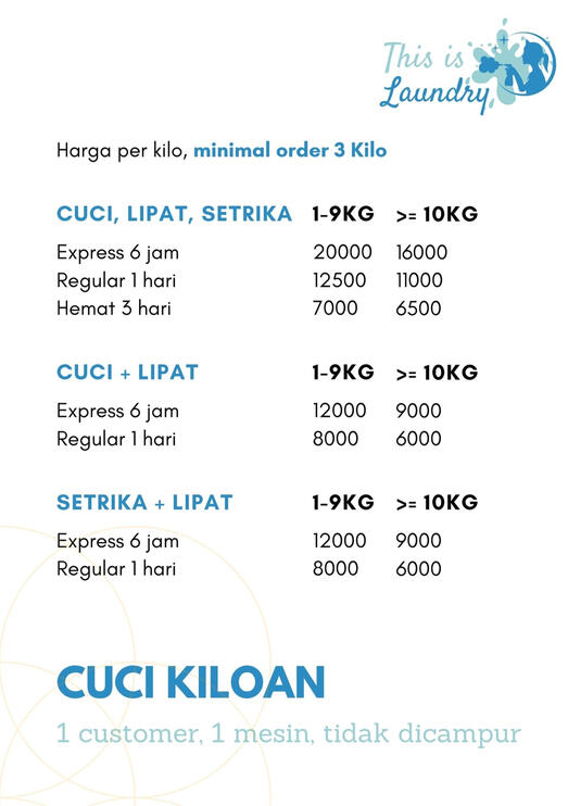 Cuci Kiloan This is Laundry